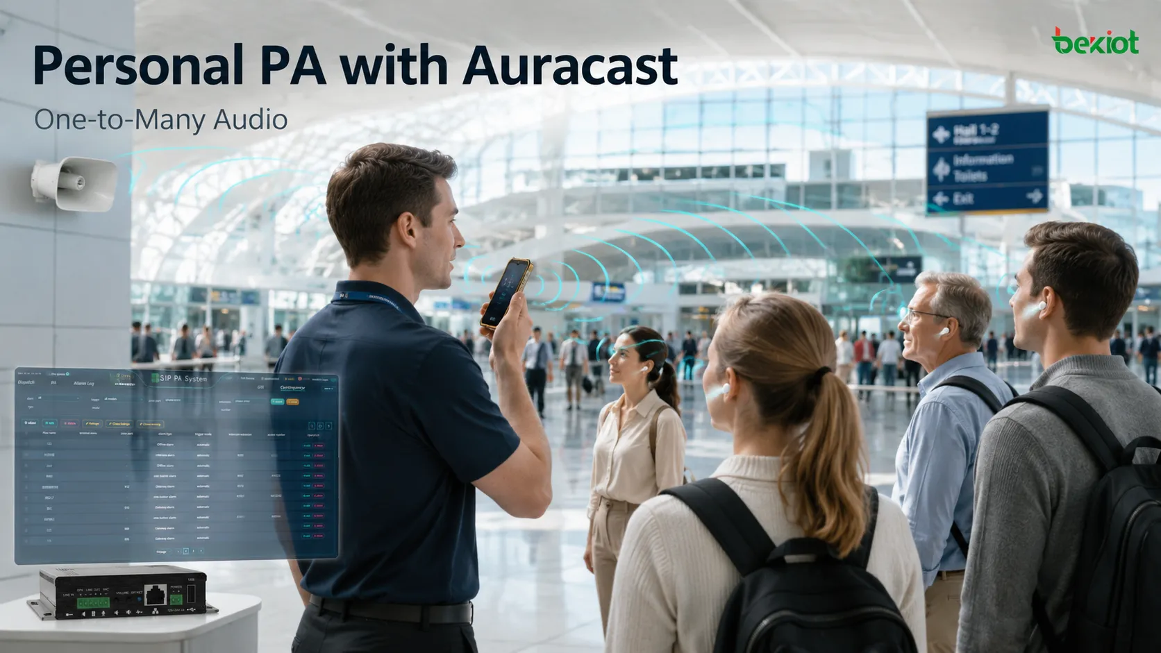 Un smartphone peut-il vraiment servir de système PA ? Auracast redéfinit l’audio un-vers-plusieurs