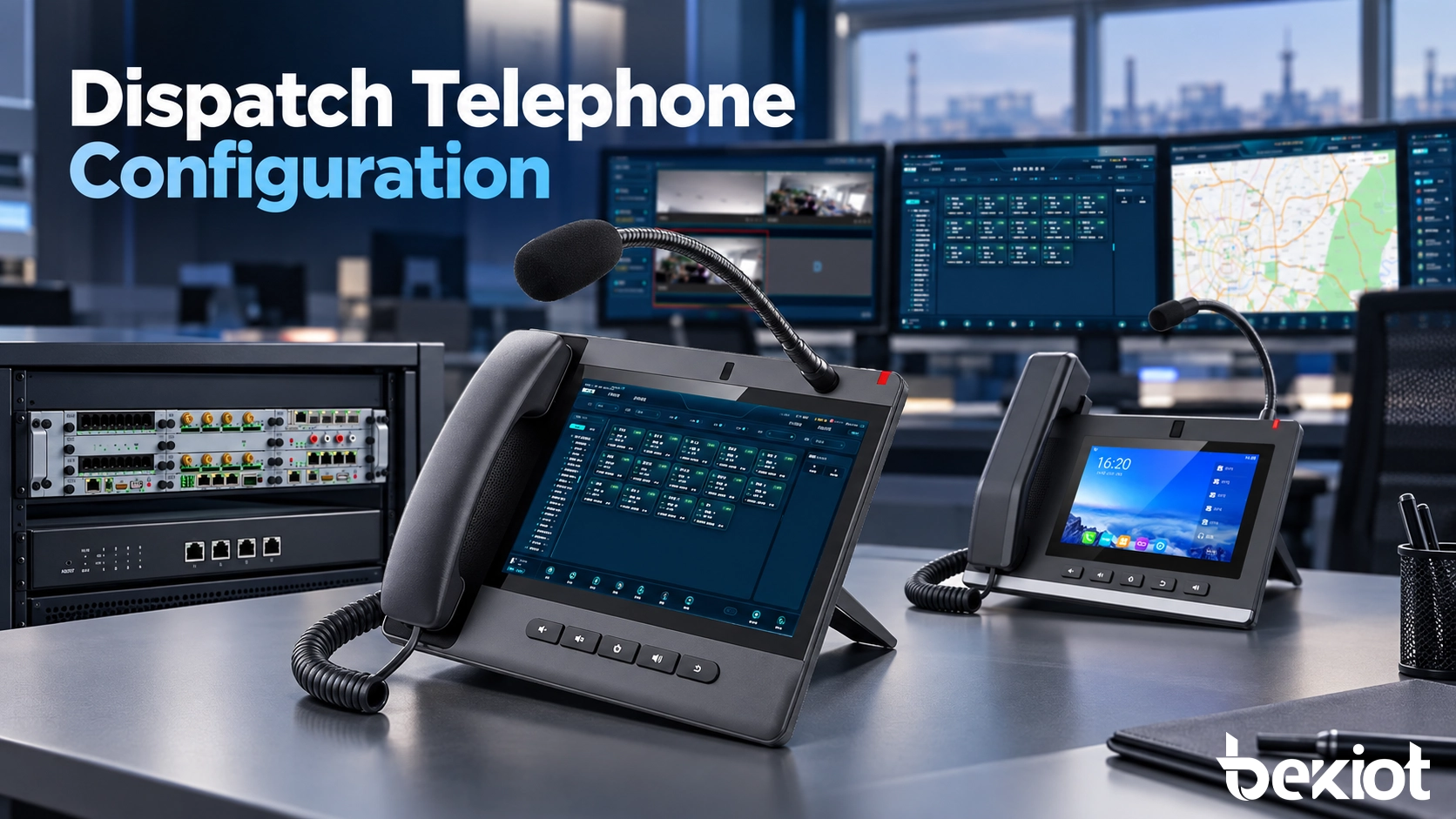 Comment configurer un téléphone de répartition pour les opérations en salle de contrôle ?