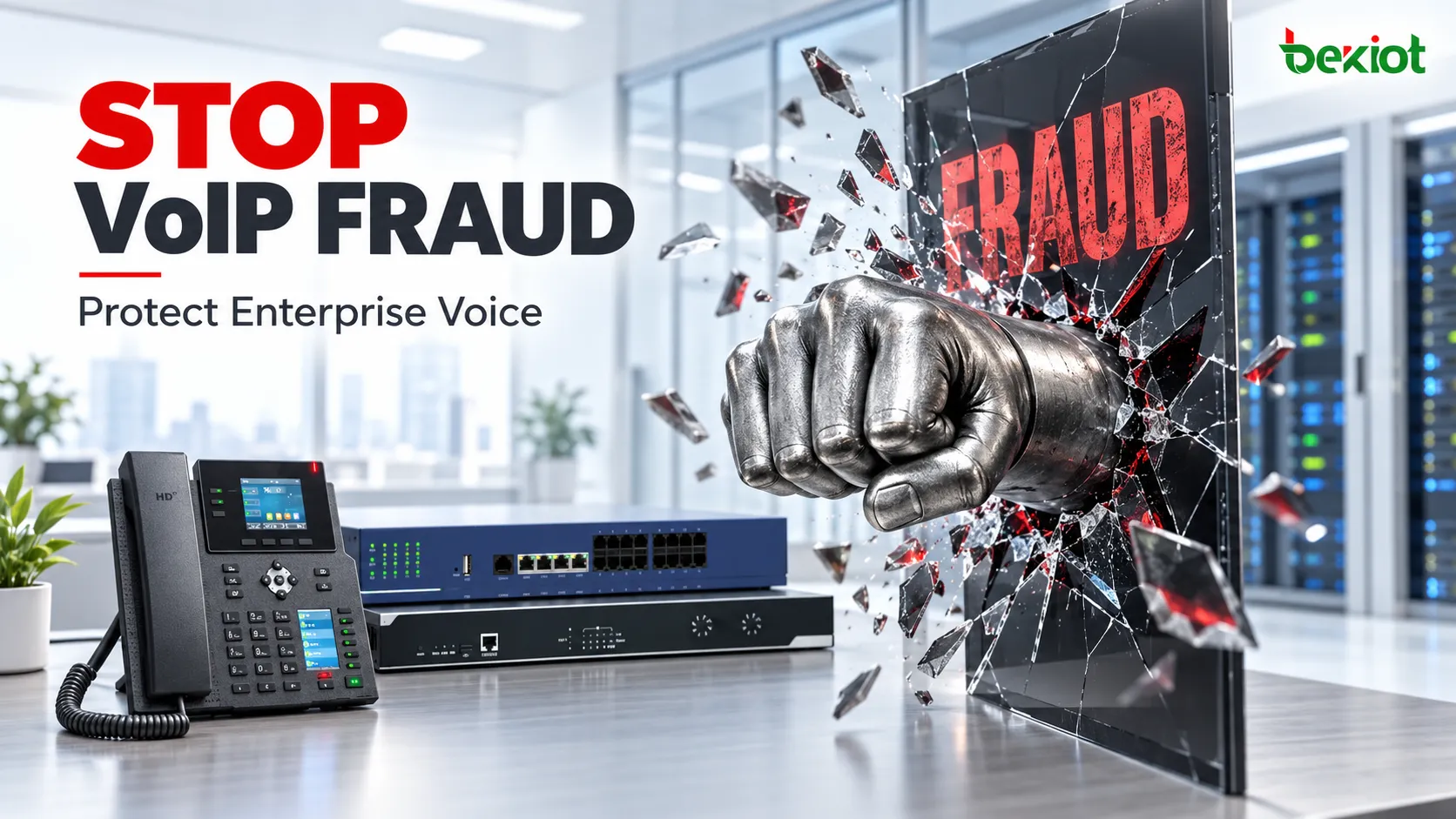 Attention à la fraude VoIP : comment les systèmes téléphoniques VoIP peuvent-ils sécuriser les communications ?