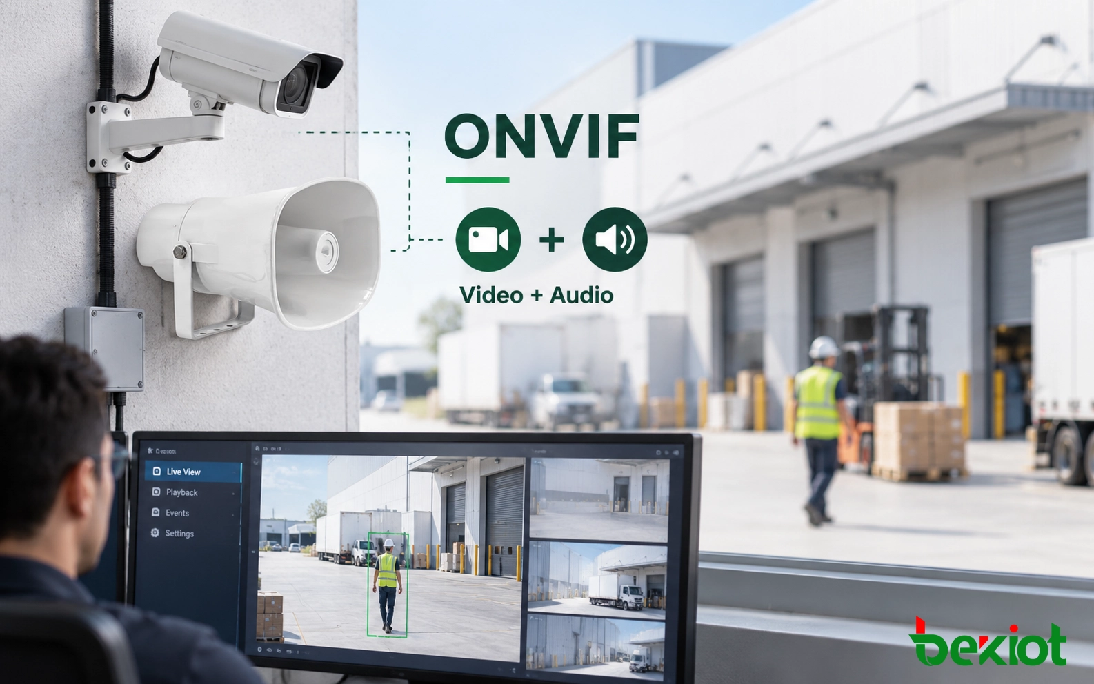 Intégration ONVIF et Vidéosurveillance