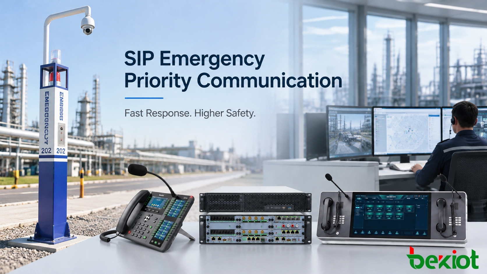 Comment configurer les appels prioritaires sur les interphones d'urgence SIP